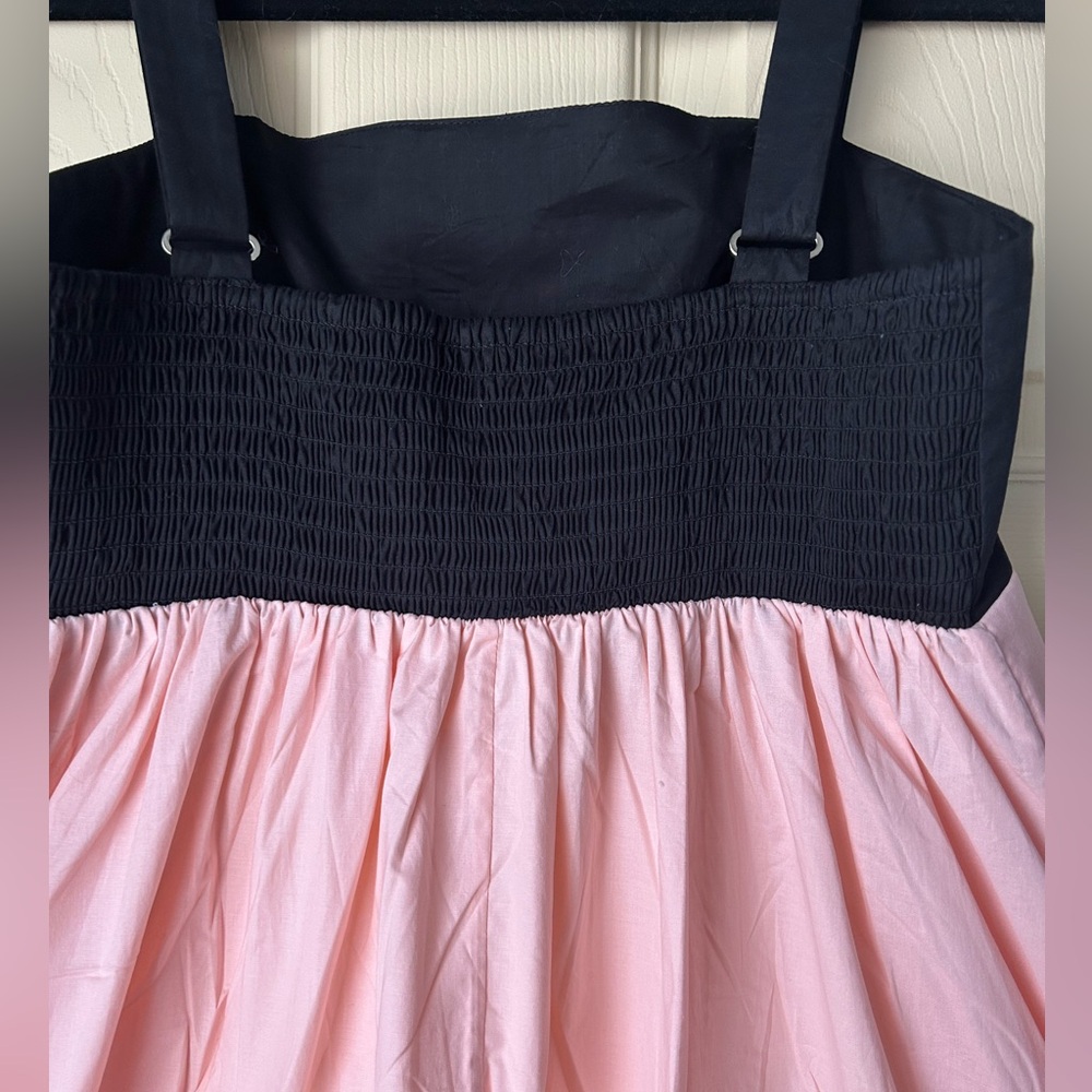 Kate Spade New York Colorblock Al Fresco Midi Dress Pink Sunlit; Size Medium - Picture 7 of 9